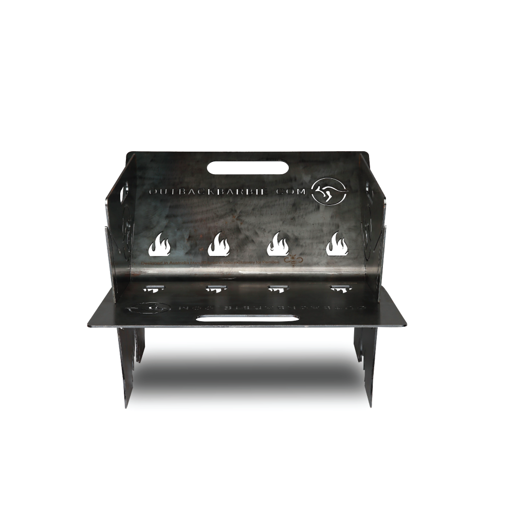 Outbackbarbie 4-in-1 Portable Fire Pit & BBQ            DISCOUNTED 50% OFF plus additional $10 off NOW ONLY $89 PLUS FREE SHIPPING from Australia and USA warehouses. BUY 2 firepits for only $159 plus free shipping.